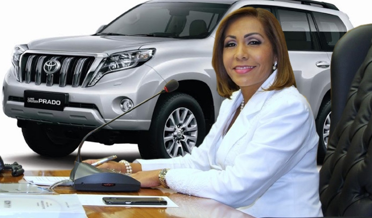 La presidenta de la Asamblea Nacional, Yanibel Ábrego, autorizó la contratación directa de estos vehículos para su uso. Archivo