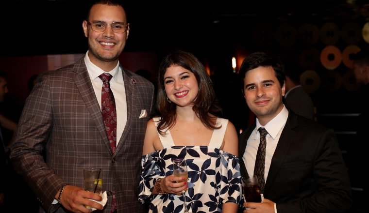 3. Orlando Chacón, Clara Reyes y José Luis Miranda.