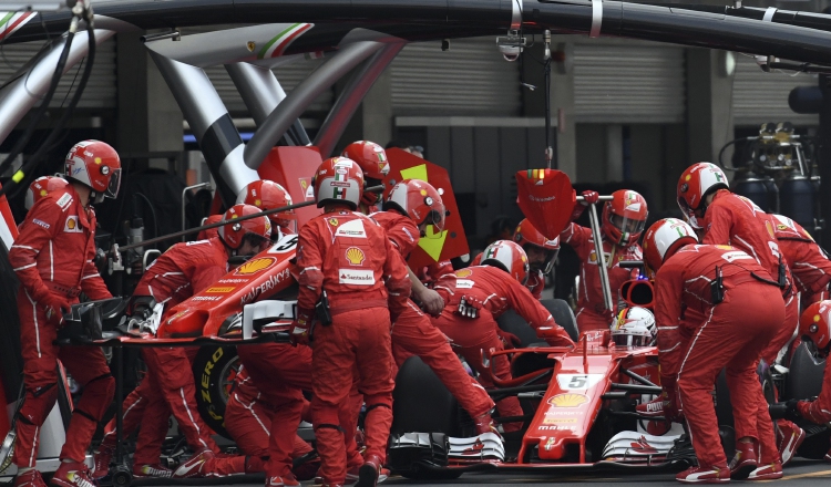 Sebastian Vettel entra a los 