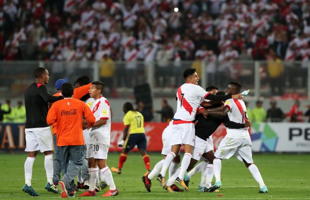 Perú dio la sorpresa. Perú dio la sorpresa.