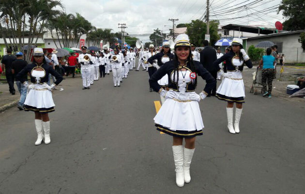 Desfiles del 4 de Noviembre en la ciudad de David. Foto: José Vásquez