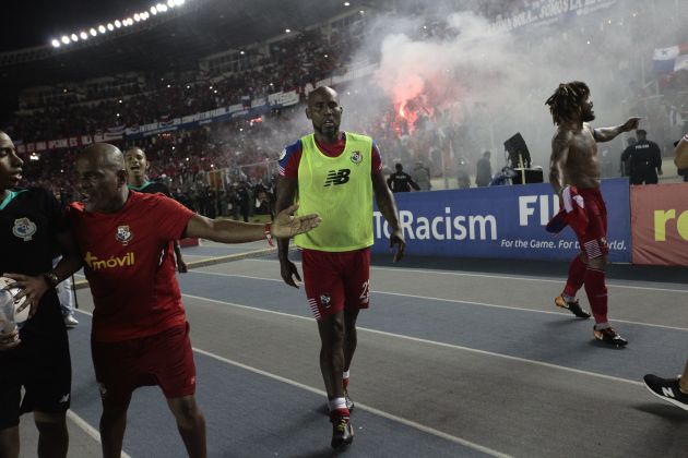 El uso de bengalas están prohibidas. Foto Anayansi Gamez
