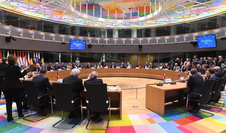 Ministros de Asuntos Exteriores y Defensa de 23 países de la Unión Europea. /Foto EFE