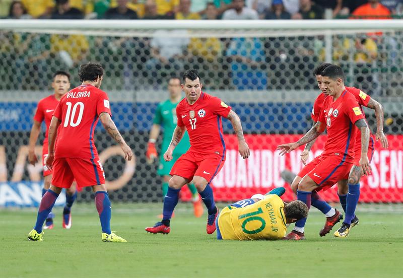 Chile no llegó ni al repechaje. Foto EFE