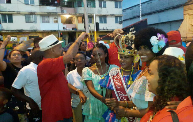 Katia Primera, reina del Carnaval 'Wapin Colón'. Foto: Delfia Cortez