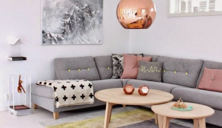 Decorar tus espacios acogedores con lámparas geométricas.