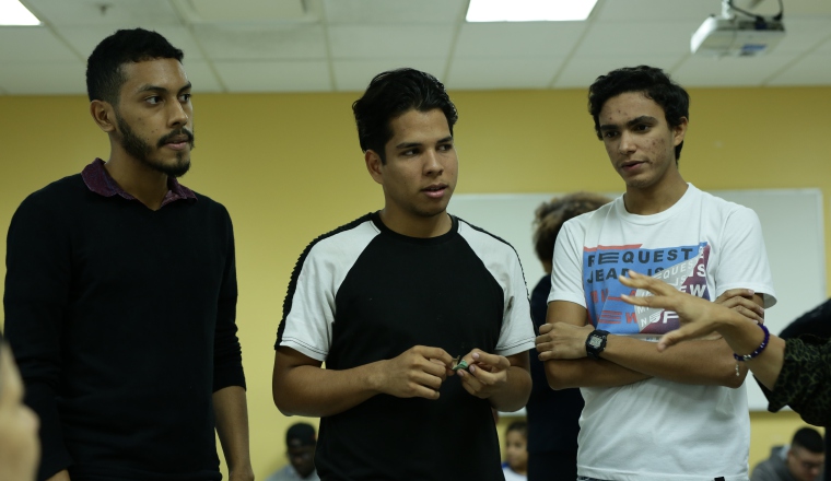 José Alveo, César Villar y Gabriel Torres. José Alveo, César Villar y Gabriel Torres.