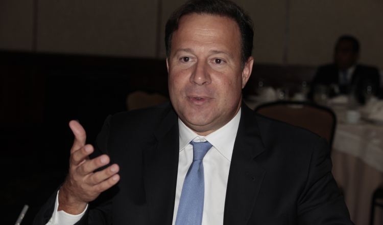 Presidente de la República, Juan Carlos Varela.