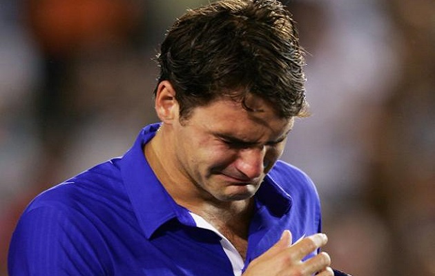 Federer no teme ser sentimental. 
