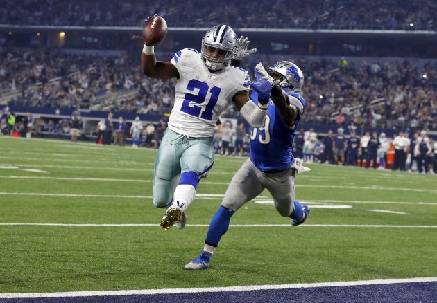 Ezekiel Elliott (21) está metido en el lío. Foto AP Ezekiel Elliott (21) está metido en el lío. Foto AP