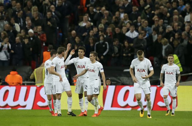 El Tottenham logró su boleto a la otra instancia del torneo. Foto AP El Tottenham logró su boleto a la otra instancia del torneo. Foto AP