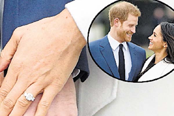 Así es el anillo que el príncipe Harry le dio a Meghan Markle