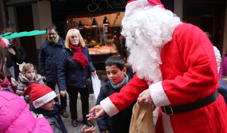 Papá Noel en Medina de Rioseco (Valladolid) EFE