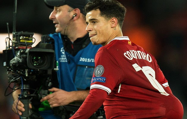 Coutinho es la figura del Liverpool.