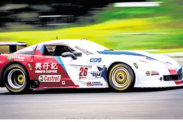 Auto GT1 Corvette C6, subcampeón en la categoría GT1 2017.