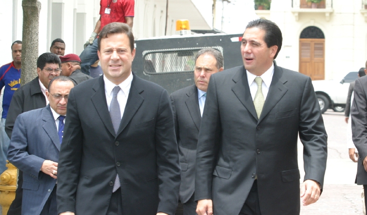 Juan Carlos Varela y Martín Torrijos lideran partidos cuya relación con Odebrecht está en el ojo de la tormenta. /Foto Archivo