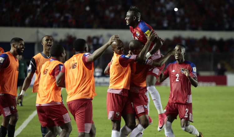 Jugadores del equipo de Panamá. /Foto Anayansi Gamez