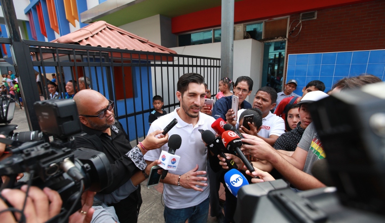 Jaime Penedo se tiene que reportar el 8 de enero de 2018  con el Dinamo de Bucarest. /Foto Anayansi Gamez