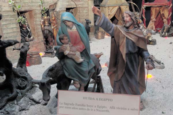 Nacimiento de la iglesia de La Merced. /Foto Víctor Arosemena