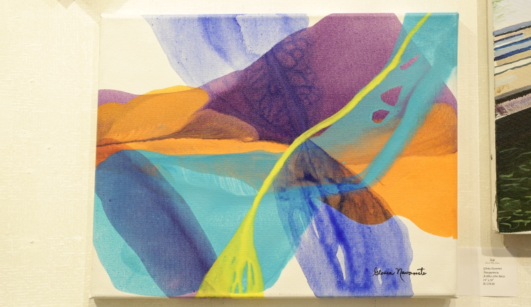 Obra fruto de la inspiración de Gloria Navarrete. Obra fruto de la inspiración de Gloria Navarrete.