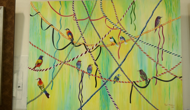 Muestra del talento artístico de Raquel Homsany. Muestra del talento artístico de Raquel Homsany.