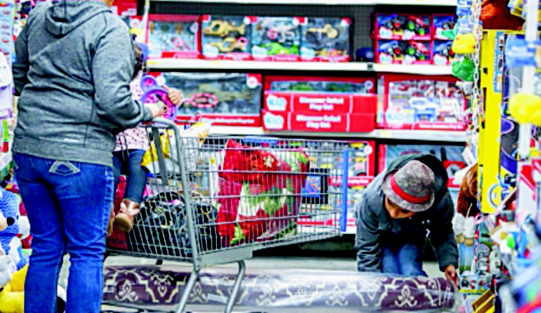 Las compras navideñas pueden ocasionar mucho estrés. Las compras navideñas pueden ocasionar mucho estrés.