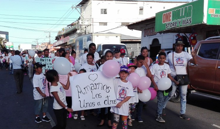 Inicio de la marcha de ayer. /Foto Eric Montenegro