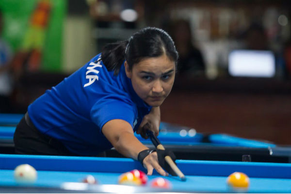 Emma Durán, en la rama femenina en la modalidad Bola 9 obtuvo plata. Foto:Pandeportes Emma Durán, en la rama femenina en la modalidad Bola 9 obtuvo plata. Foto:Pandeportes