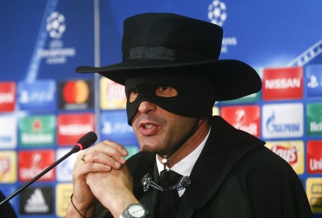 Paulo Fonseca, técnico del Shakthtar, atendió a la prensa después que su equipo derrotó al Manchester City. Foto AP Paulo Fonseca, técnico del Shakthtar, atendió a la prensa después que su equipo derrotó al Manchester City. Foto AP