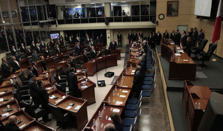 El pleno de la Asamblea no contó con la presencia de todos los invitados. /Foto: Víctor Arosemena