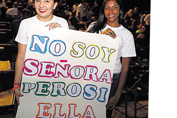 ‘Señora de las cuatro décadas’, ‘Te conozco desde el pelo hasta la...’