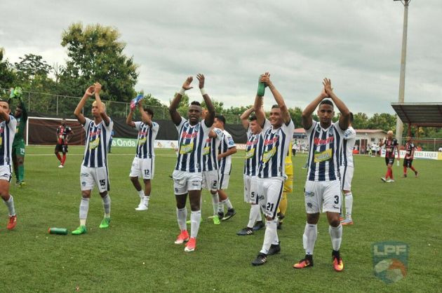 Atlético Veragüense terminó quinto la ronda regular del Apertura. Foto LPF