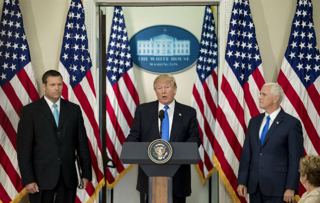 Donald Trump, ha causado revuelo con varios comentarios contra Irán, Pakistán y Corea del Norte. FOTO/AP