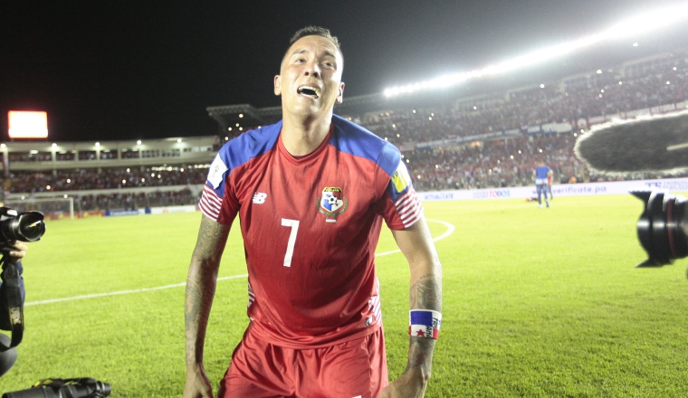 Blas Pérez suma 42 goles con la Selección Mayor de Fútbol de Panamá. /Foto Anayansi Gamez