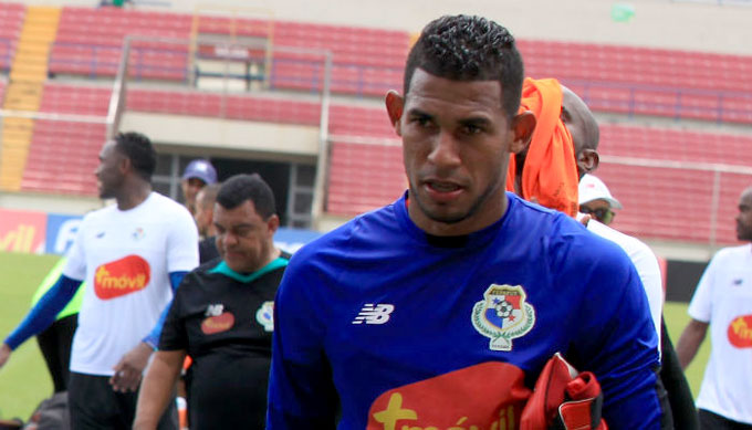 José Calderón con la selección de Panamá. Foto Anayansi Gamez