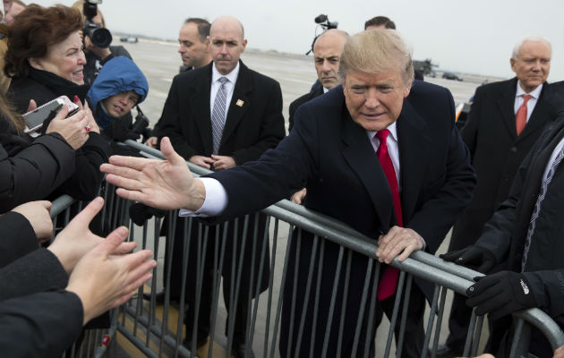 El presidente Donald Trump, ha mantenido una relación tirante con el Senado. FOTO/AP