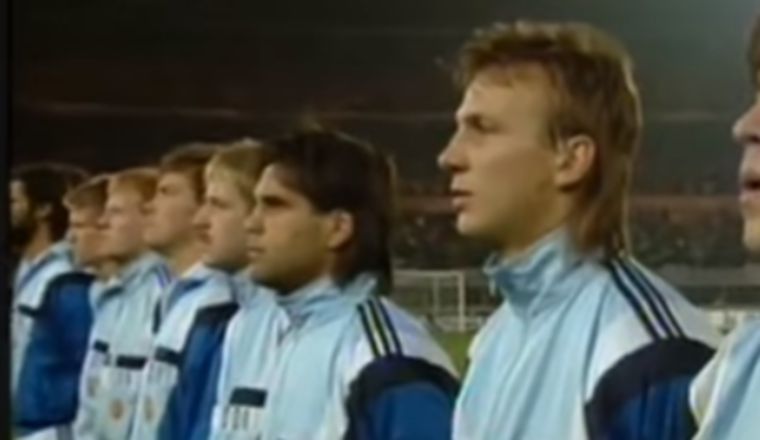 La selección de Alemania Democrática jugó su último partido el 12 de septiembre de 1990, con una victoria 2-0 sobre Bélgica.