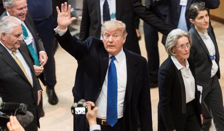 El presidente Donald Trump, se ha defendido de todas las acusaciones. EFE