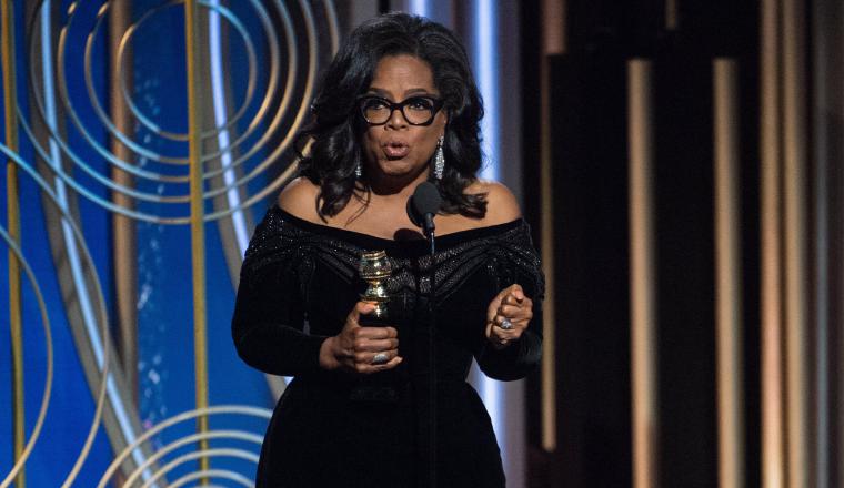 Oprah Winfrey recibió aplausos por su conmovedor discurso. Oprah Winfrey recibió aplausos por su conmovedor discurso. /Foto EFE