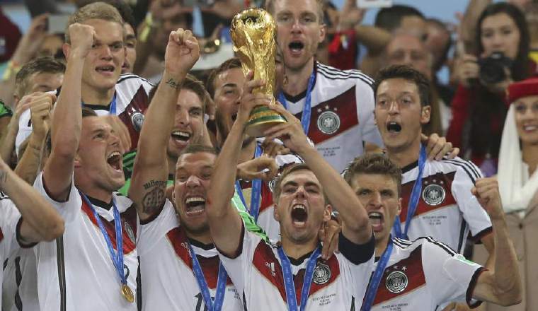 Alemania ganó su primer título como país unificado en el Mundial Brasil 2014. Alemania ganó su primer título como país unificado en el Mundial Brasil 2014. /Foto EFE