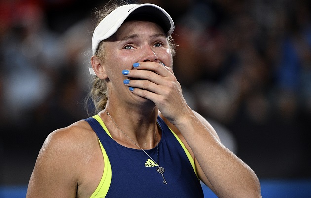 Wozniacki ganó su primer major.