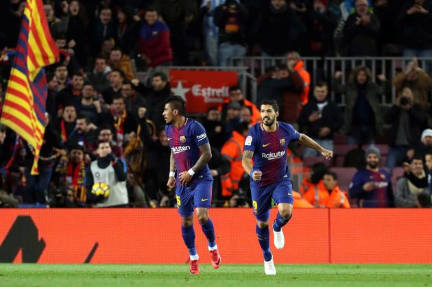 Luis Suárez anotó el gol del empate. Foto EFE