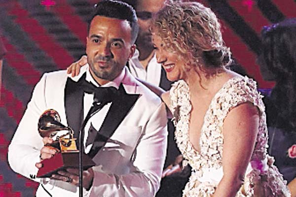 ‘Despacito’ busca hacer historia en los premios Grammy 2018