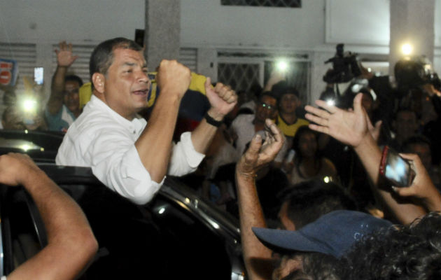 Rafael Correa pierde la oportunidad de volver a postularse para otro período presidencial. FOTO/EFE 
