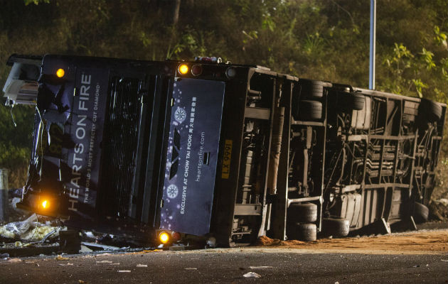 Se informó que 10 de los heridos se encuentran en estado crítico y quince graves. FOTO/AP