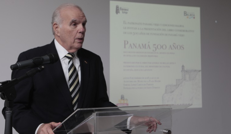 Ernesto A. Boyd S., presidente del Patronato de Panamá Viejo.