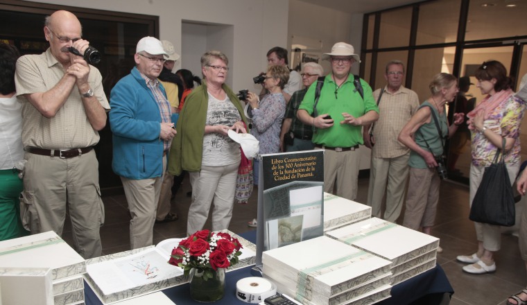 Afortunado recorrido por el Museo de Panamá Viejo. 