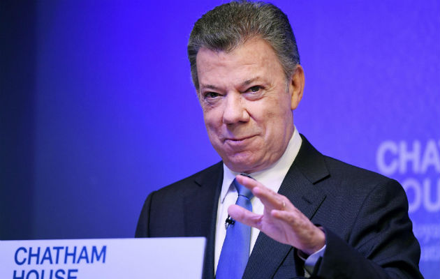 Presidente de Colombia Juan Manuel Santos.