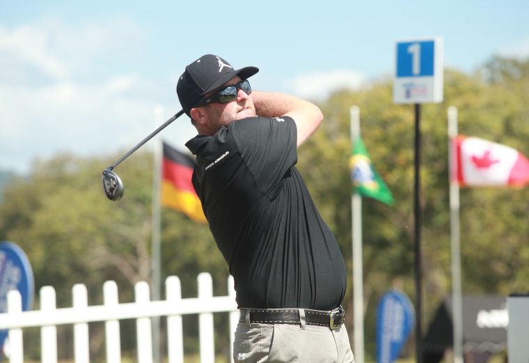El golfista ocupó el quinto lugar luego de entregar tarjetas de 70, 68, 70 y 69, para un total de 277 impactos, tres bajo el par del campo del Club de Golf de Panamá. Steve Marino: El golfista ocupó el quinto lugar luego de entregar tarjetas de 70, 68, 70 y 69, para un total de 277 impactos, tres bajo el par del campo del Club de Golf de Panamá. /Foto Anayansi Gamez