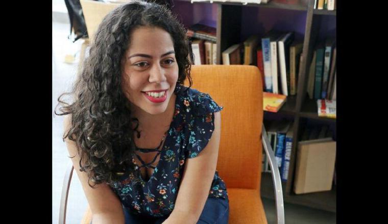 Nicolle Alzamora, destacada cuentista panameña. Nicolle Alzamora, destacada cuentista panameña.